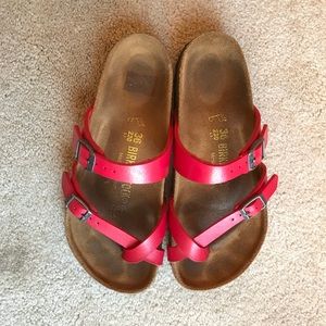 Red Mayari Birkenstocks